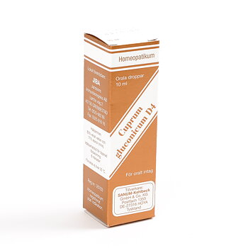 Cuprum gluconicum D4 dr 10 ml (24212C  06/2029)