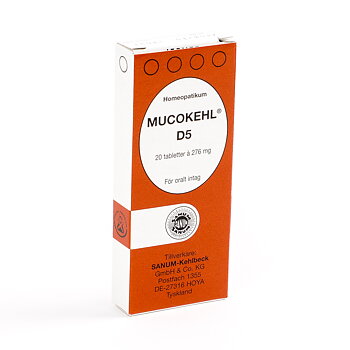 Mucokehl D5 tab 20 st ( 24153K  02/2029)