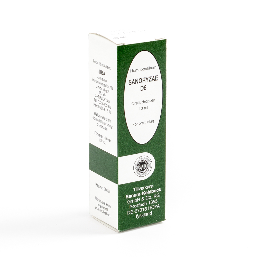 Sanoryzae D6 dr 10 ml (24011F  12/2027)