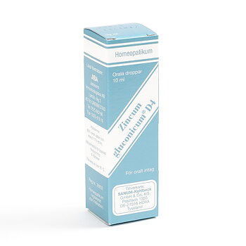 Zincum gluconicum D4 dr 10 ml (23235P  06/2028)