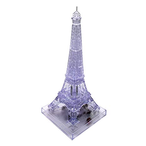Crystal Puzzle Eiffel Tower Clear