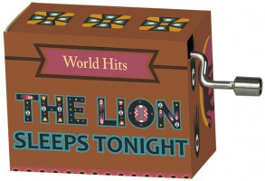 Speldosa World Hits "The lion sleeps tonight"
