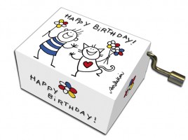Happy Birthday Cat and boy