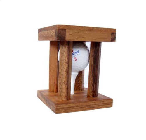Fångad golfboll 