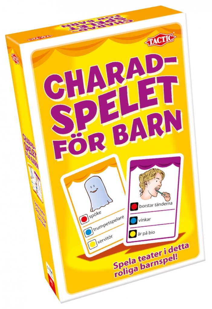 Charadspelet för barn
