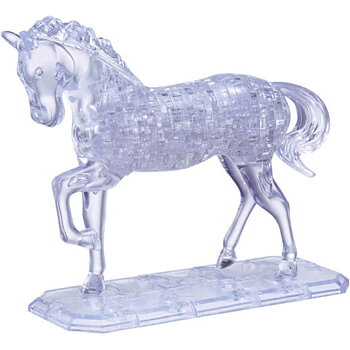 Crystal Puzzle Horse (clear)