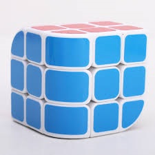 Kub 3x3x3 Tre färger - 2
