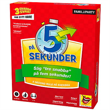 På fem sekunder