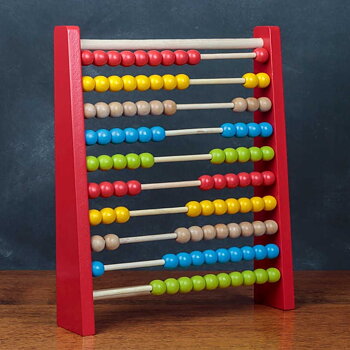 Abacus i trä
