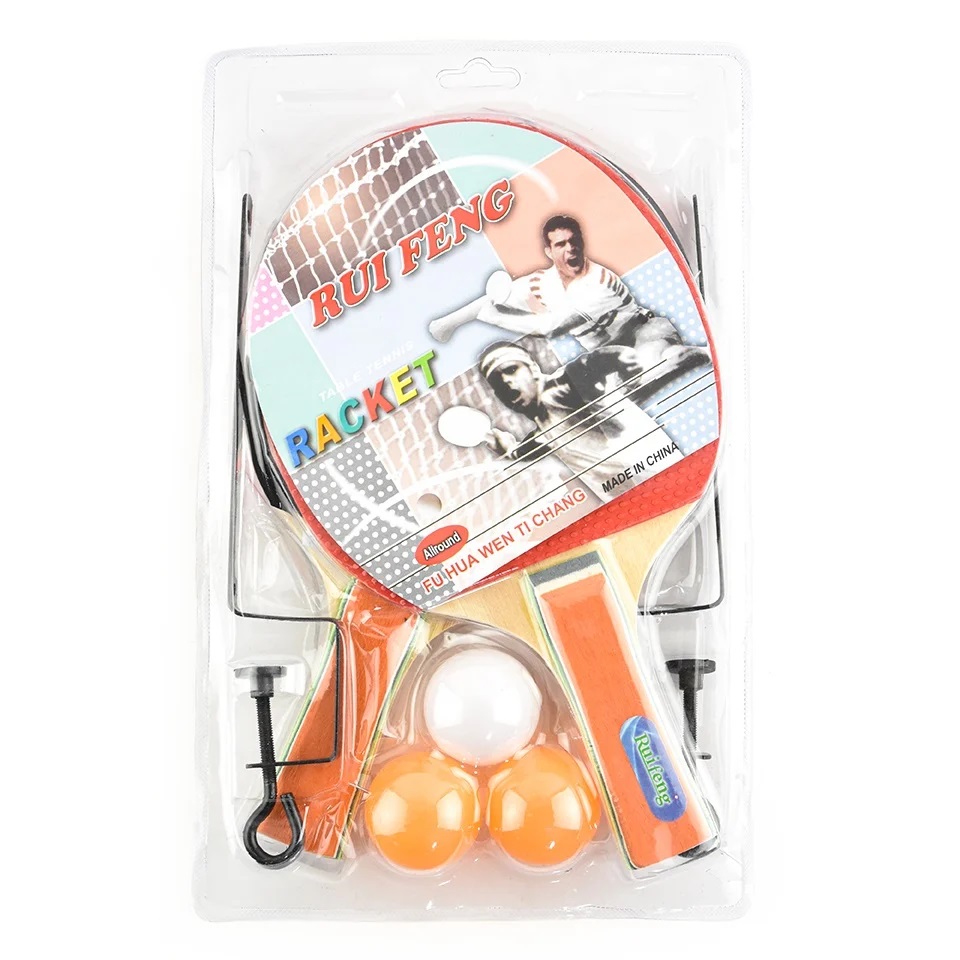 Bordtennis Set m Nät