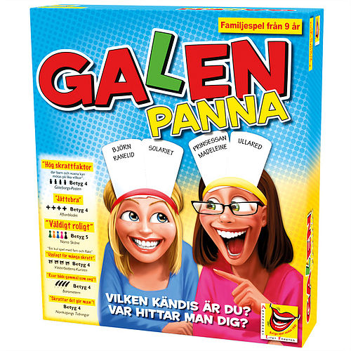 Familj- och partyspel vuxen