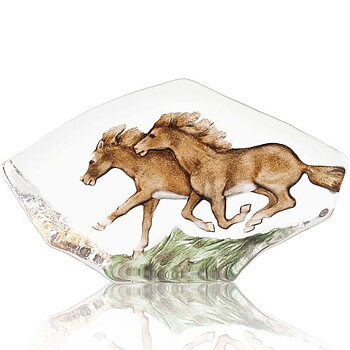 Mats Jonasson Målerås Wildlife Målad Hästar