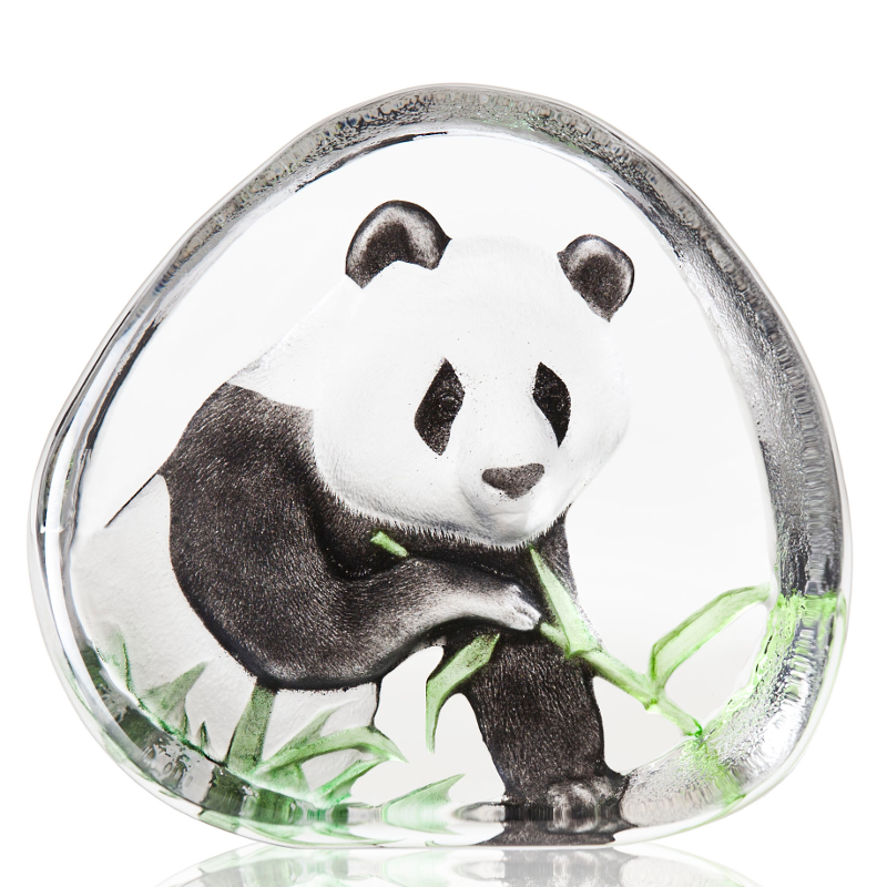 Mats Jonasson Målerås Wildlife Målad Panda