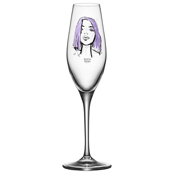 Kosta Boda All About You Forever Mine Champagne 