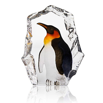 Mats Jonasson Målerås Wildlife Målad Pingvin