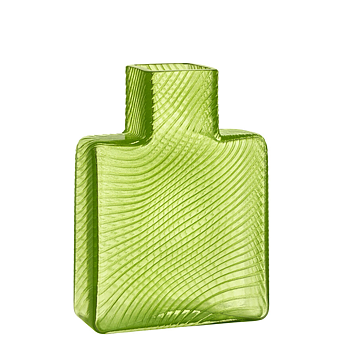 Kosta Boda Because Green Stripes