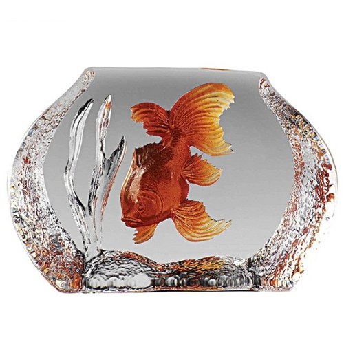 Nybro Crystal Guldfisk