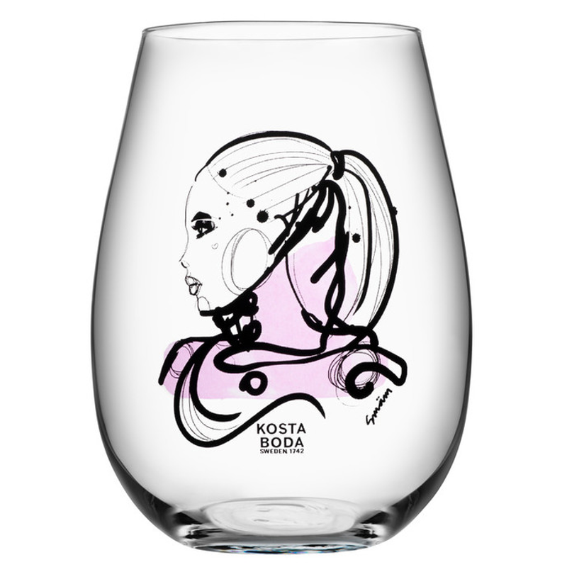 Kosta Boda All About You Tumbler Love You