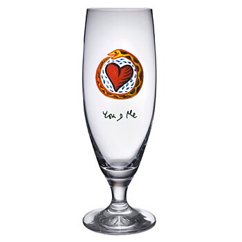 Kosta Boda Friendship You and Me Ölglas