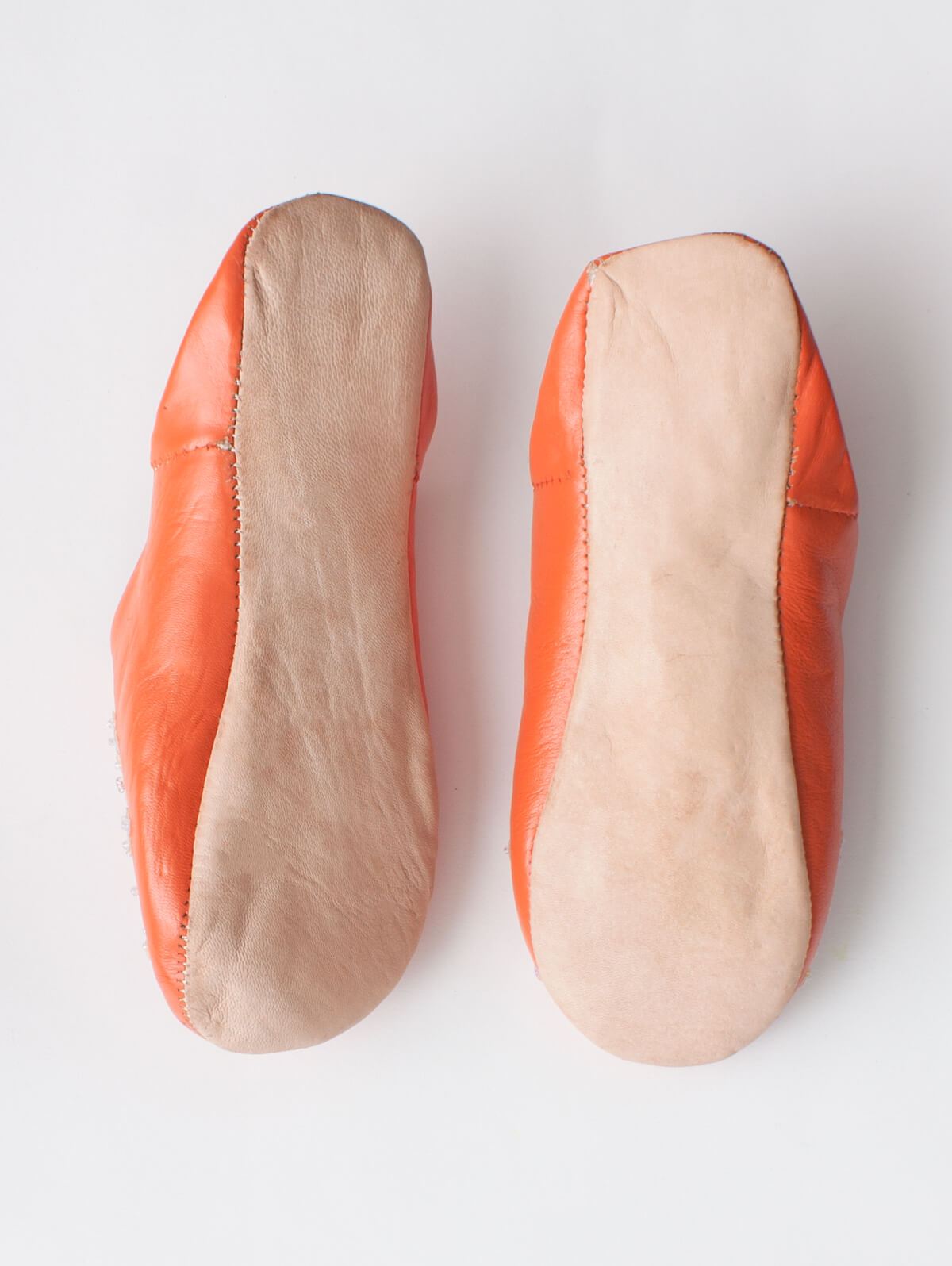 Marockanska Babuche - ORANGE - 3