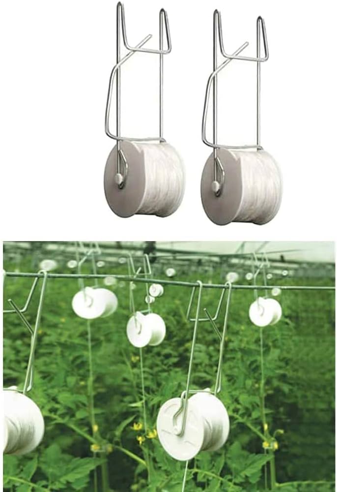 Rulle med krok för uppbindning av plantor 5-pack - 3