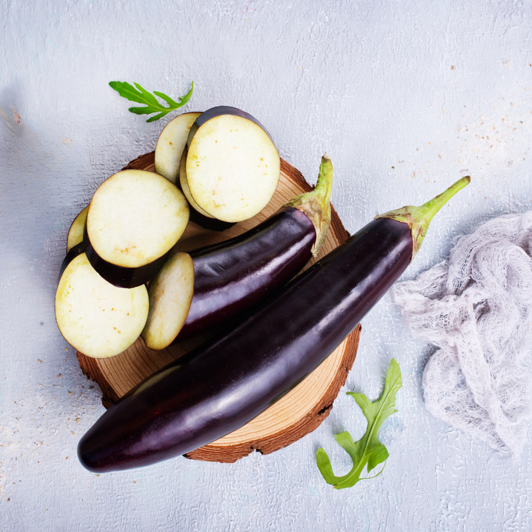 Ekologisk Aubergine - Early Long Purple