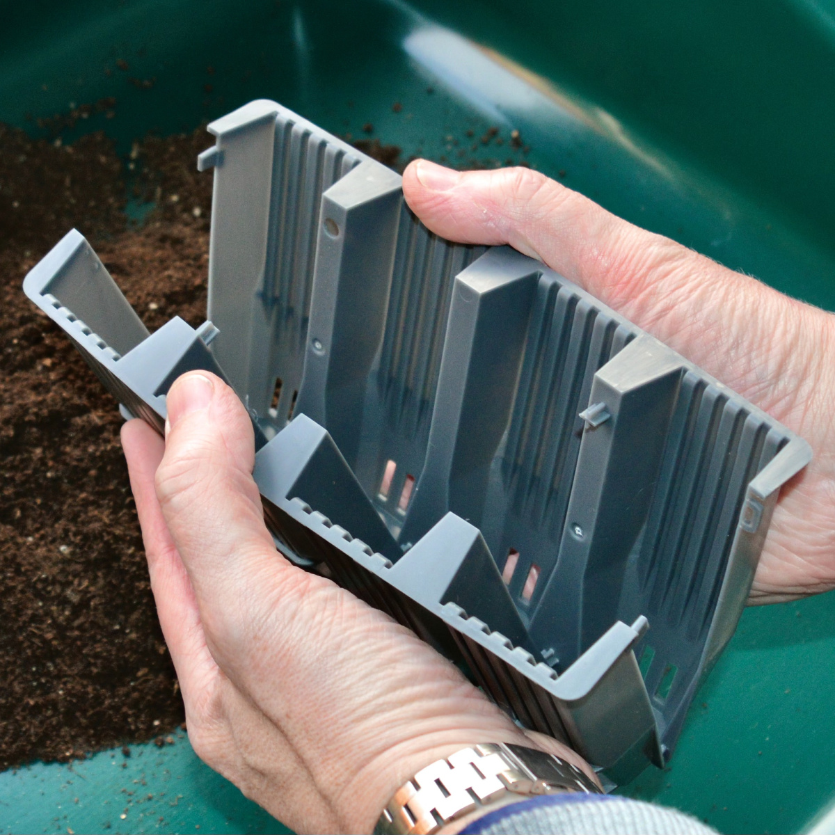Komplett Minidrivhus - Deep Root - 28 celler - 3