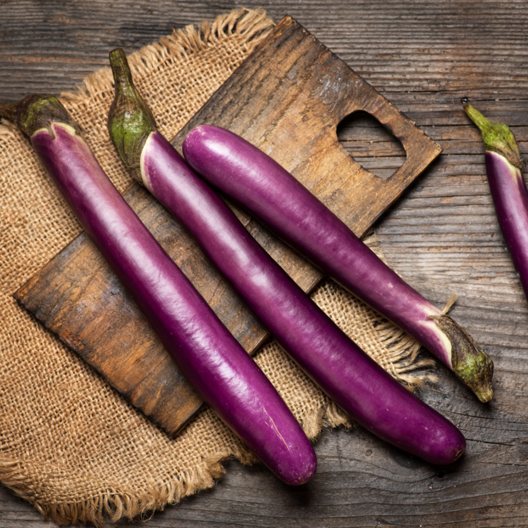 Ekologisk Aubergine - Pink Lady