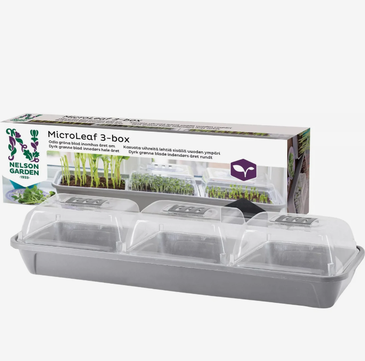 Minidrivhus - Microleaf 3-Box