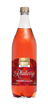 Rhuberry Hallon/rabarber Alkoholfri 100cl PET 12 st