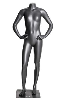 Mannequin FREJ, teenagepige mørkegrå