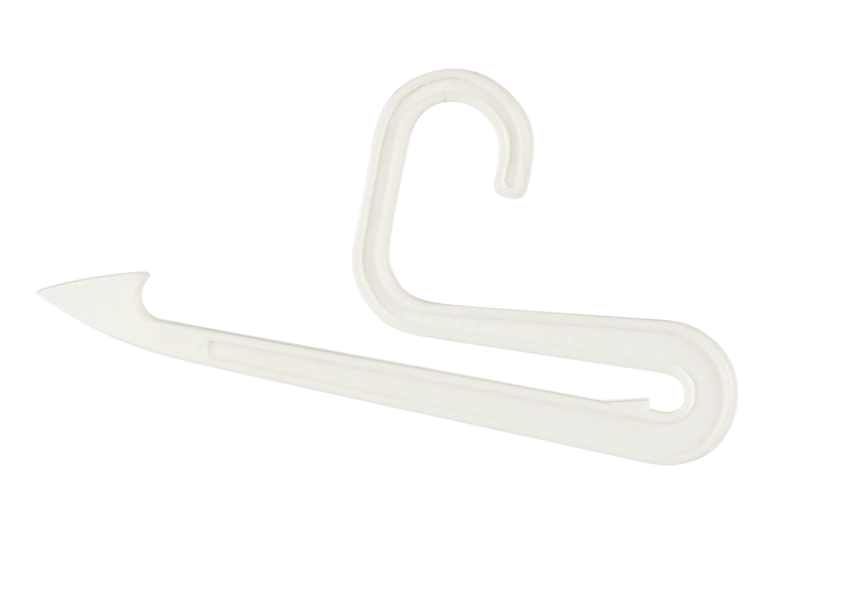 Shirt spear 05002, 11,5cm, white, 500pcs/pack