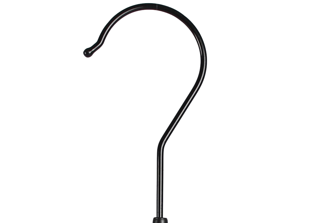 Topgalge barn KTT 33cm, svart med svartfärgad krok, 10st/förp. - 3