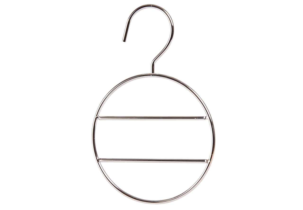 Scarves ring, hook & lock 1705212,5cm, chrome, 100pcs / pack.