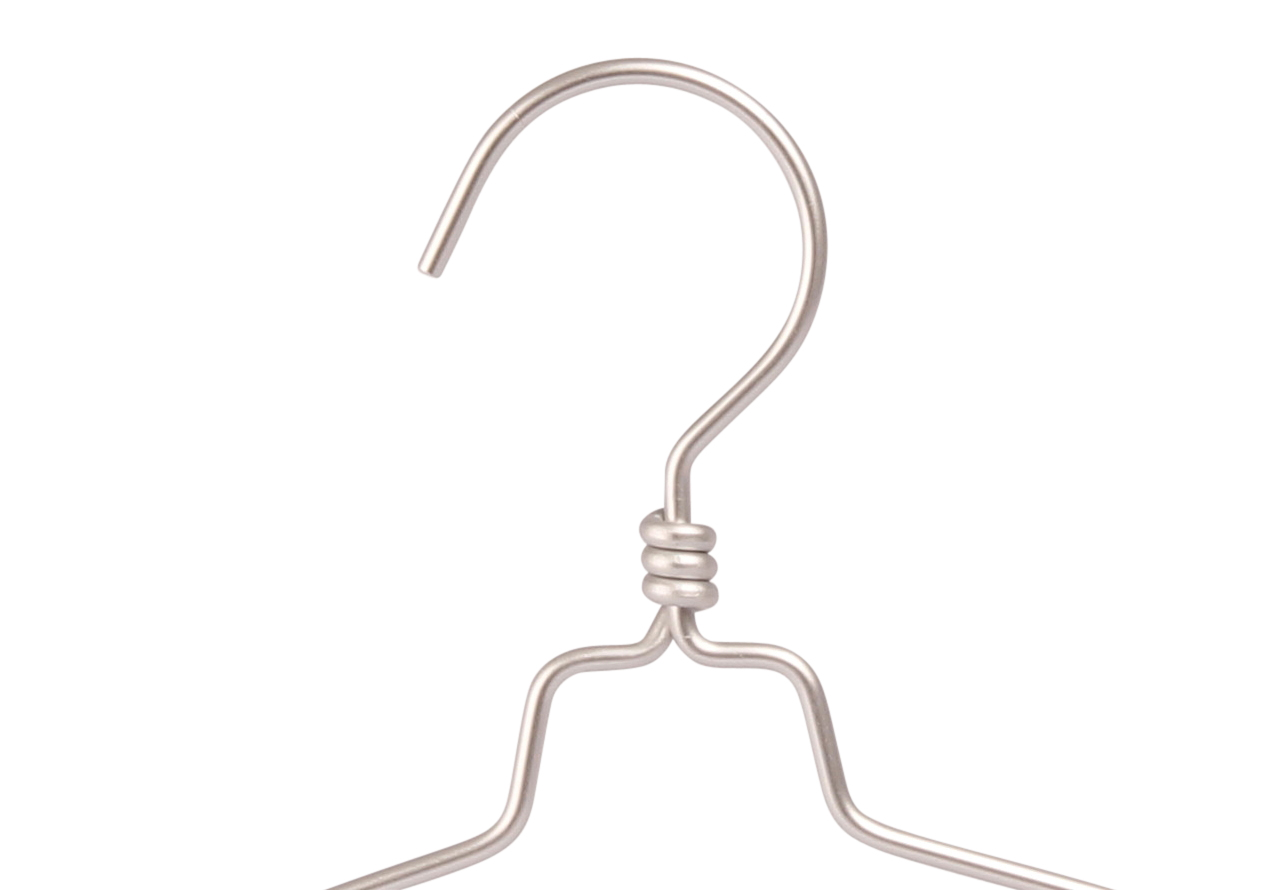 Blouse hanger 602 33cm aluminum, 30 pcs / pack - 3