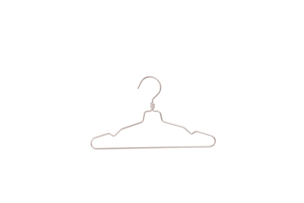 Blouse hanger 602 33cm aluminum, 30 pcs / pack