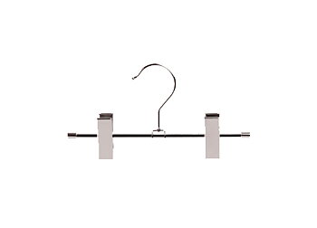 Clip hanger 612 20cm, chrome, 100pcs / pack.