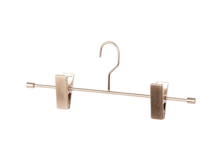 Clip hanger 612 24cm, satin 100pcs / pack.