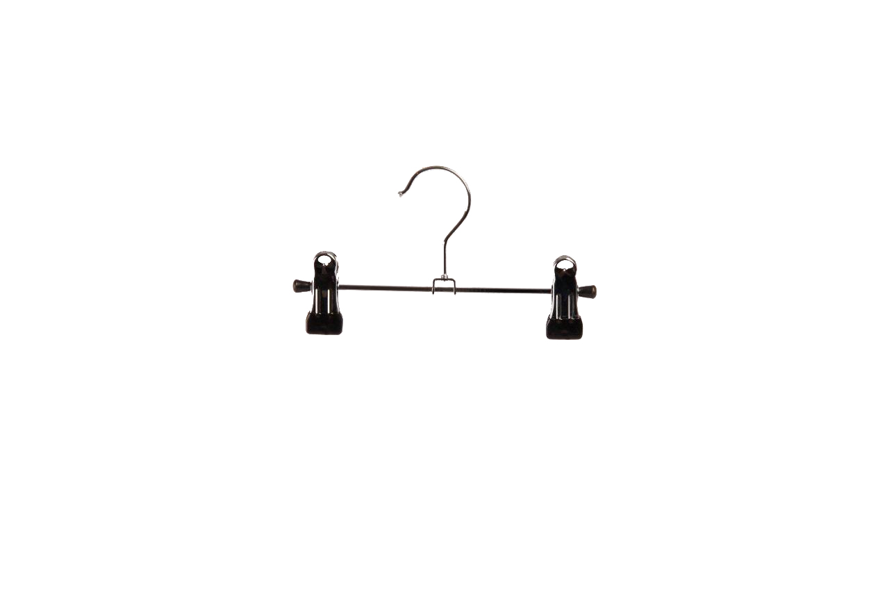 Clip hanger 688 20cm, chrome / black