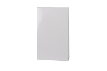 Lahjapakkaus 200x60x330mm,50kpl/pakkaus. Valkoinen lahjapakkaus
