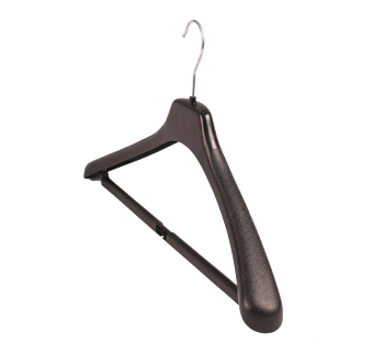 Buet bøjle med stang KOA 46cm sort, 60 stk/pakke.