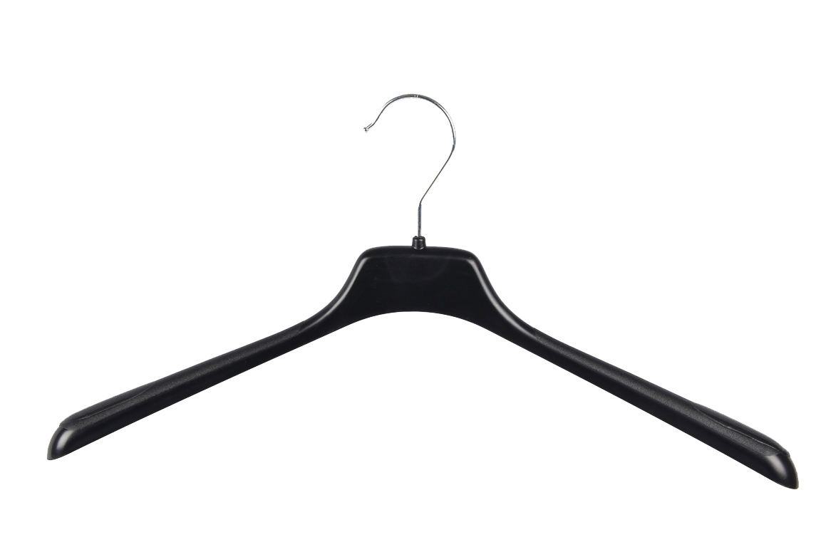 Non-Slip Arched Metal Hanger (Black)