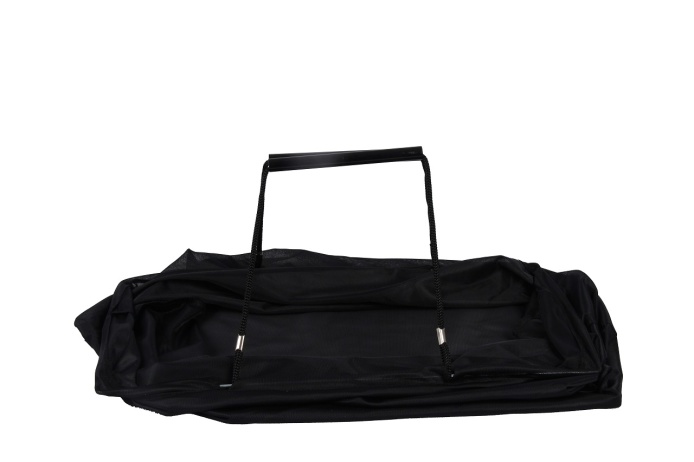 Ostoskassi Musta Mesh 47Wx40Hx24Gcm, 50kpl/pakkaus. - 2