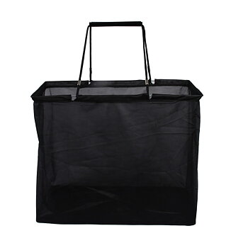 Shoppingbag sort 47x40x24cm
