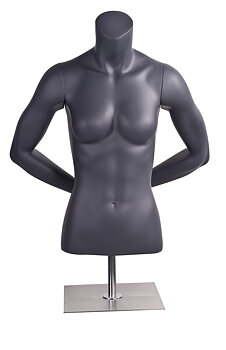 Torso, SIF61 dam, mörkgrå