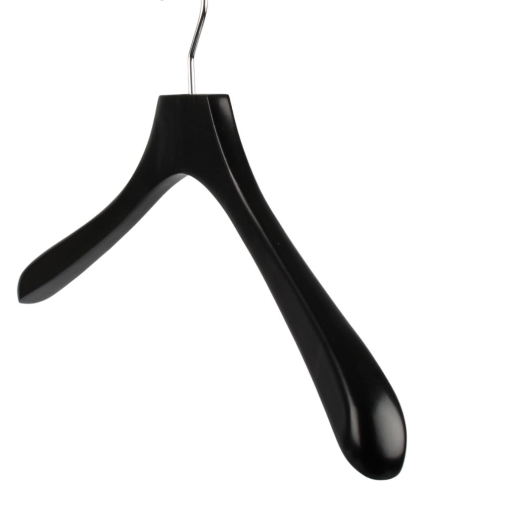 Kaareva puinen levä, musta, 42 cm - 3