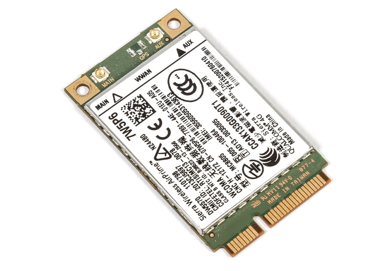 Dell WWAN DW5570 Sierra Wireless AirPrime QualComm Modem