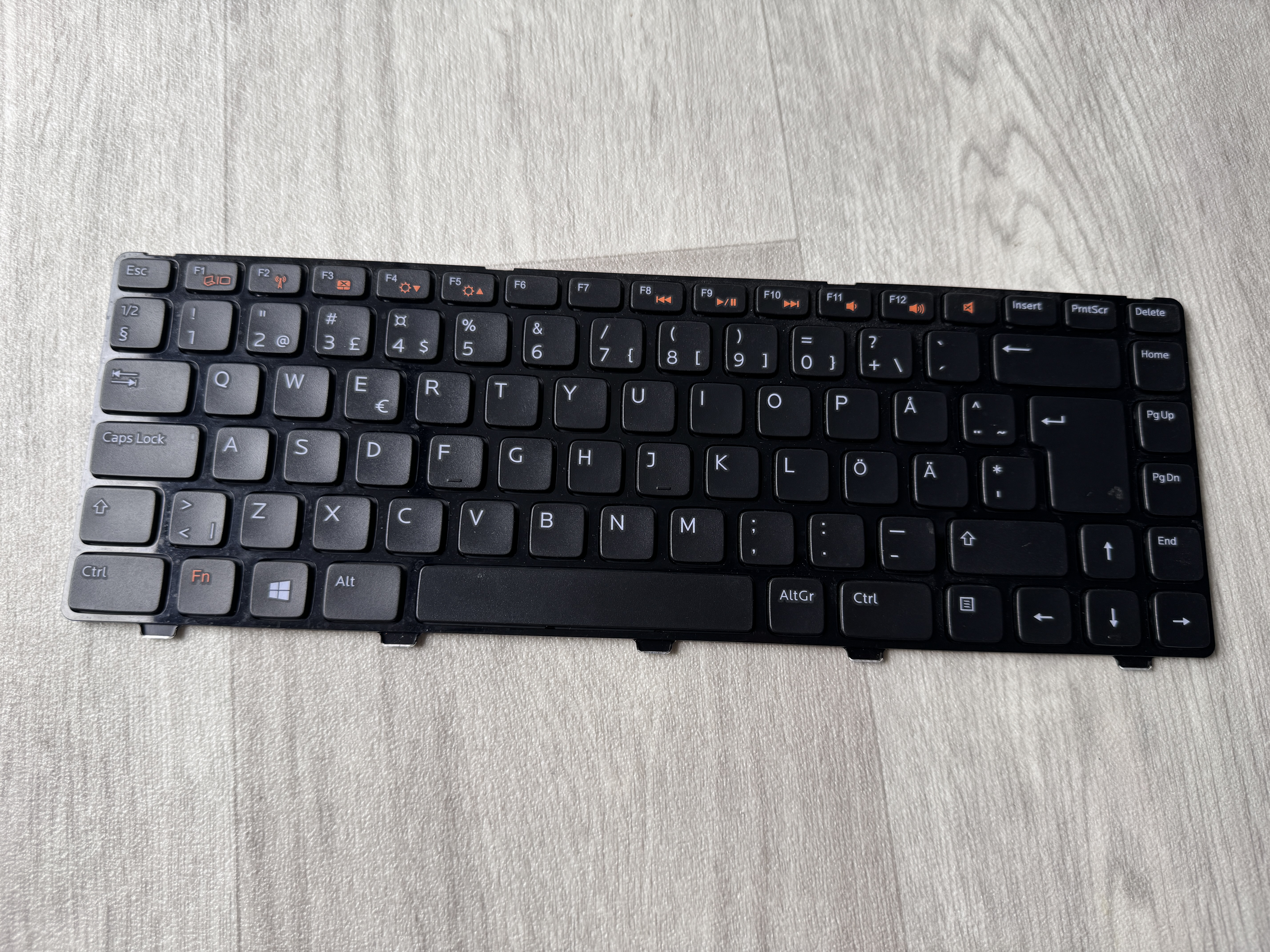Original Dell Tangentbord Latitude 3330 Inspiron 15R 5520 7520 15 3520 N5040 N4110 Keyboard 029K02