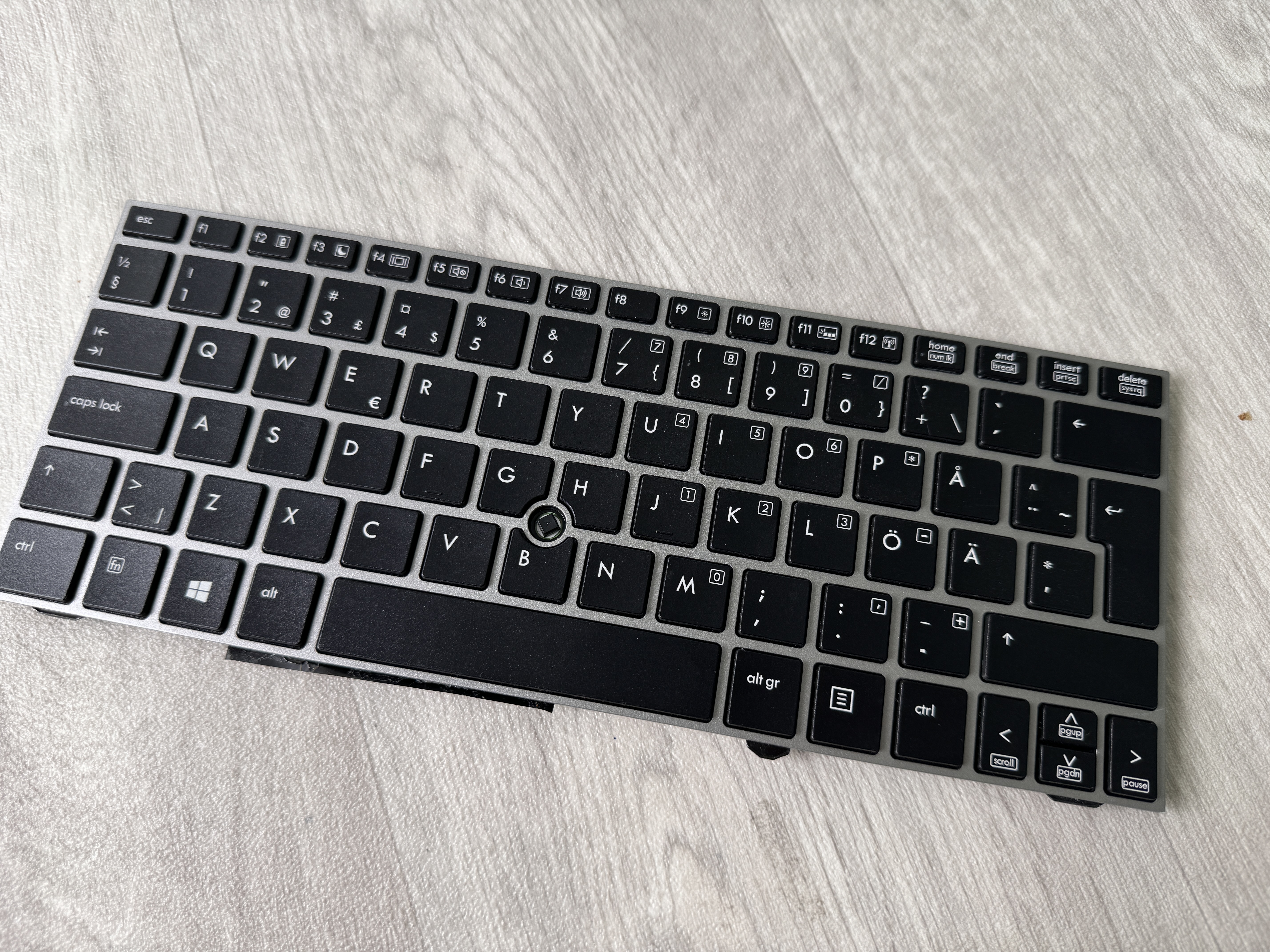 Original HP EliteBook 2170P Tangentbord / Keyboard (SPS L700681-BG1)