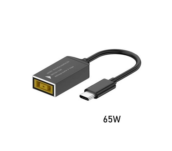 NY! Adapter från Lenovo USB Hona (Gul kontakt) till USB-C (USBC) för 65W